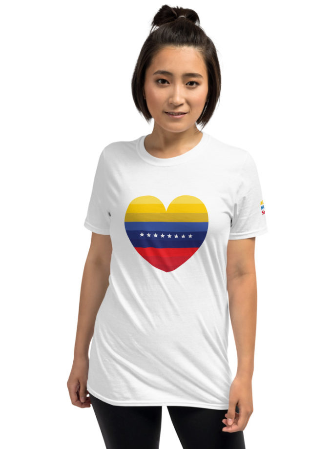 Corazón Venezuela - Short-Sleeve Unisex T-Shirt