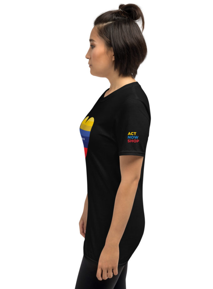 Corazón Venezuela - Short-Sleeve Unisex T-Shirt