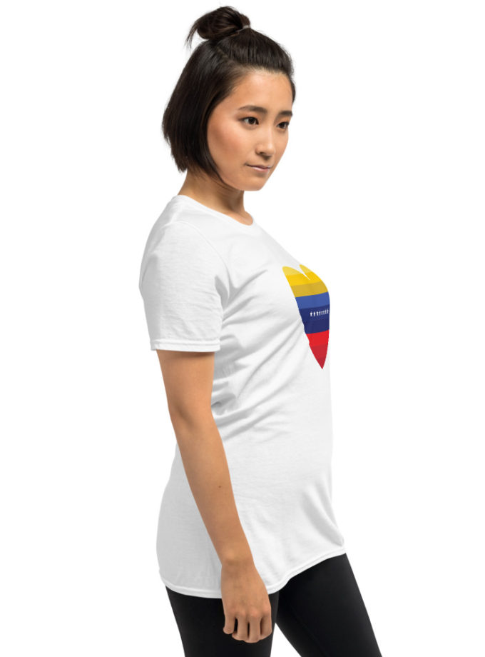 Corazón Venezuela - Short-Sleeve Unisex T-Shirt