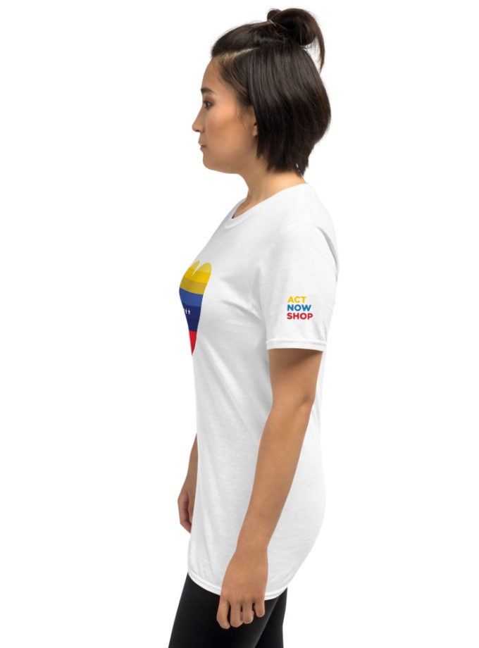 Corazón Venezuela - Short-Sleeve Unisex T-Shirt