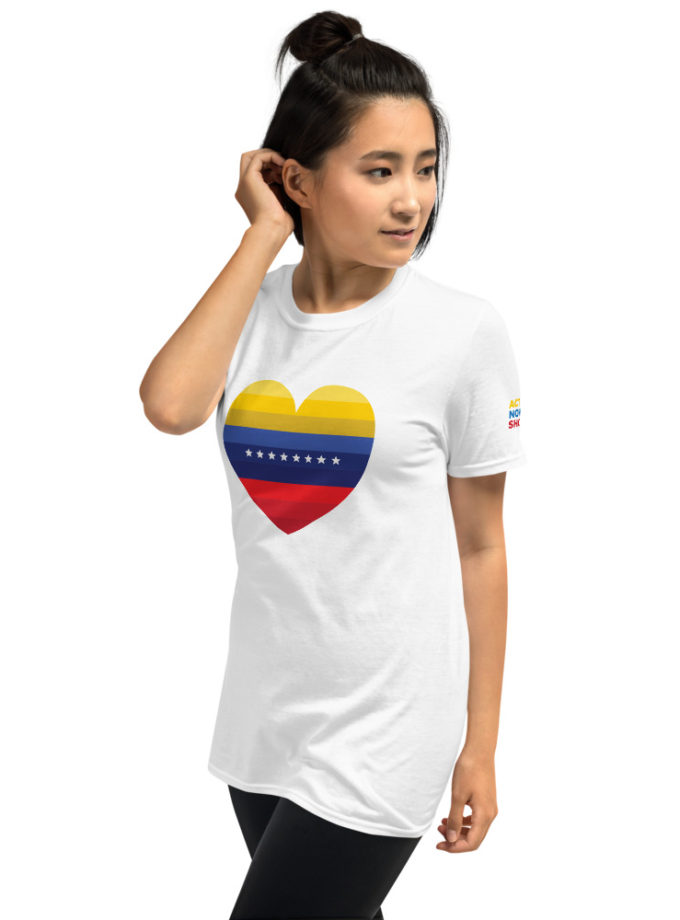 Corazón Venezuela - Short-Sleeve Unisex T-Shirt