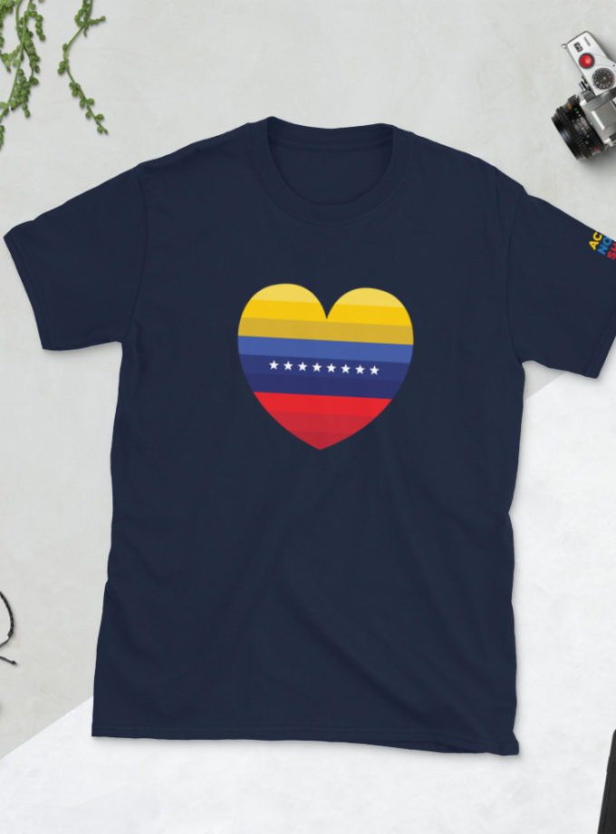 Corazón Venezuela - Short-Sleeve Unisex T-Shirt