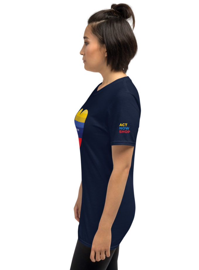 Corazón Venezuela - Short-Sleeve Unisex T-Shirt