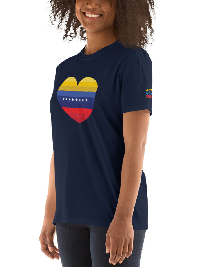 Corazón Venezuela - Short-Sleeve Unisex T-Shirt