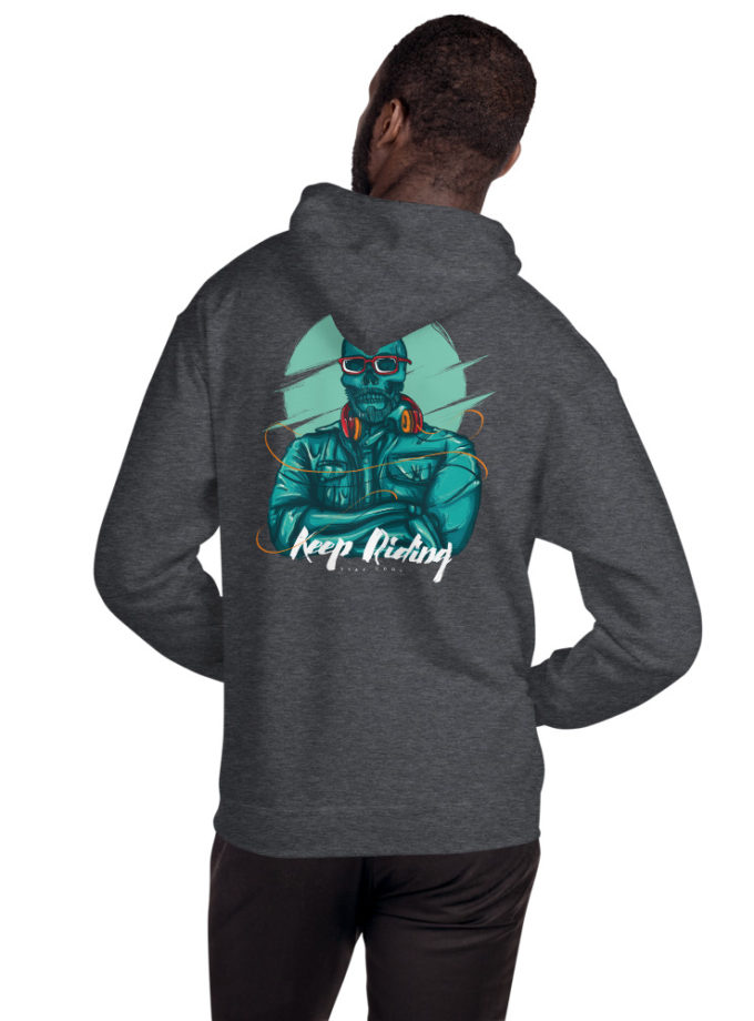 Keep Riding Skull - Unisex Hoodie