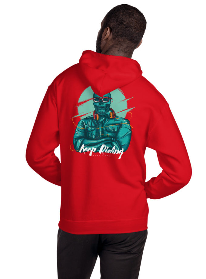 Keep Riding Skull - Unisex Hoodie