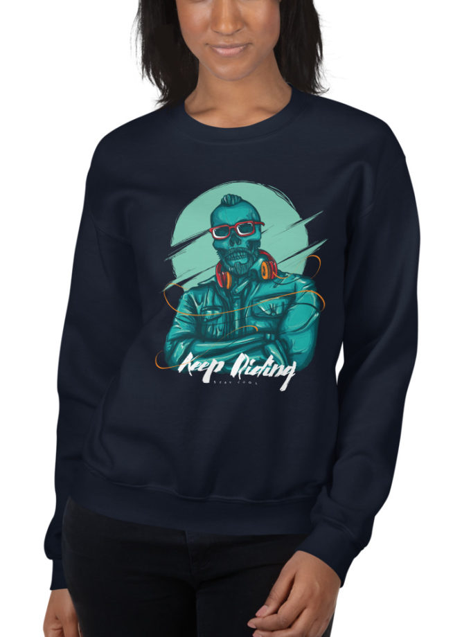 Keep Riding Skull - Unisex Sweatshirt
