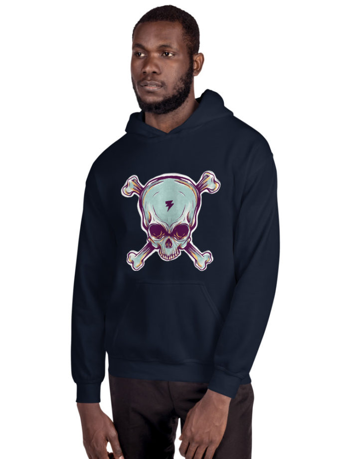 Skull Lightning - Unisex Hoodie