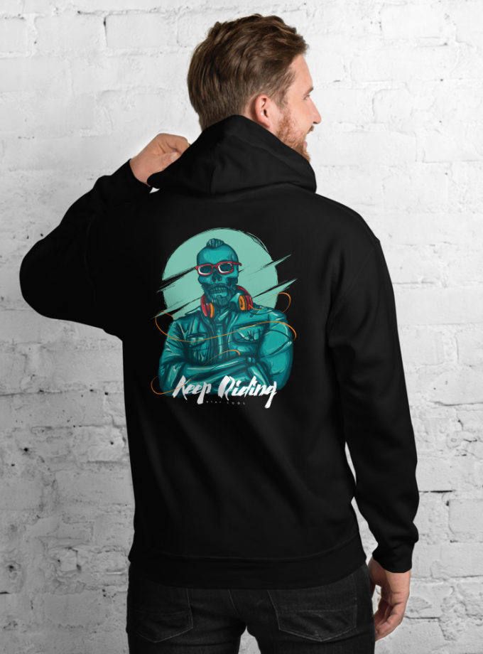 Keep Riding Skull - Unisex Hoodie