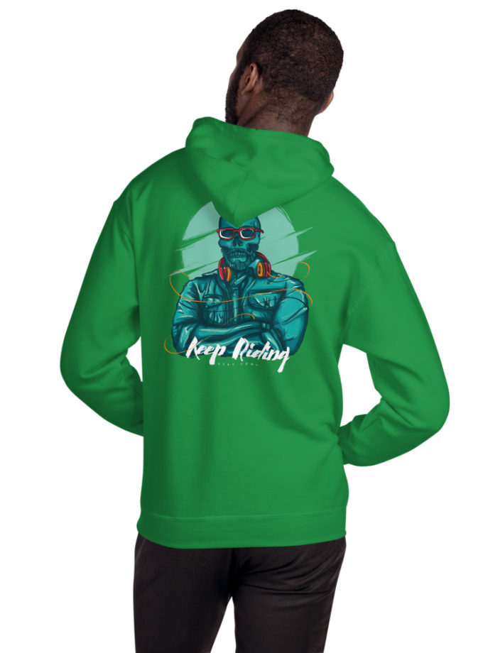 Keep Riding Skull - Unisex Hoodie