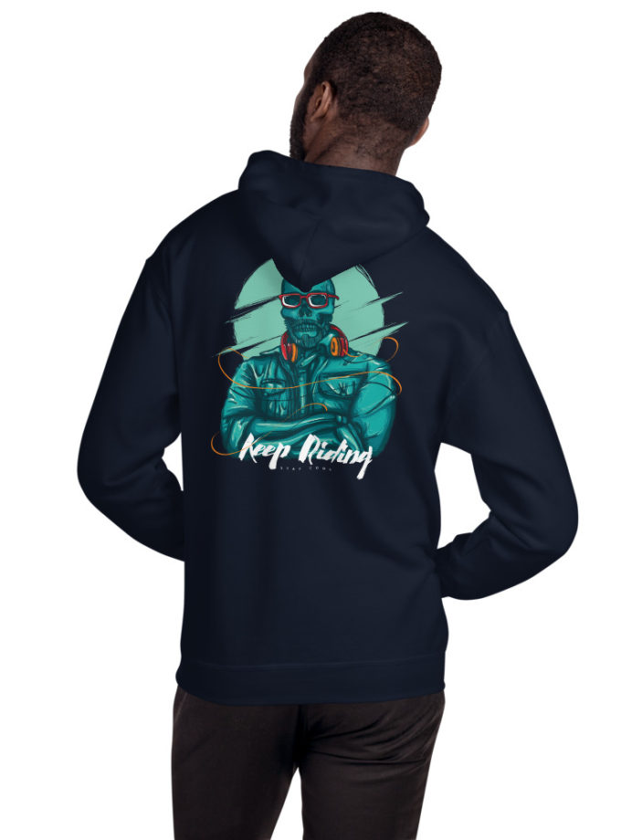 Keep Riding Skull - Unisex Hoodie