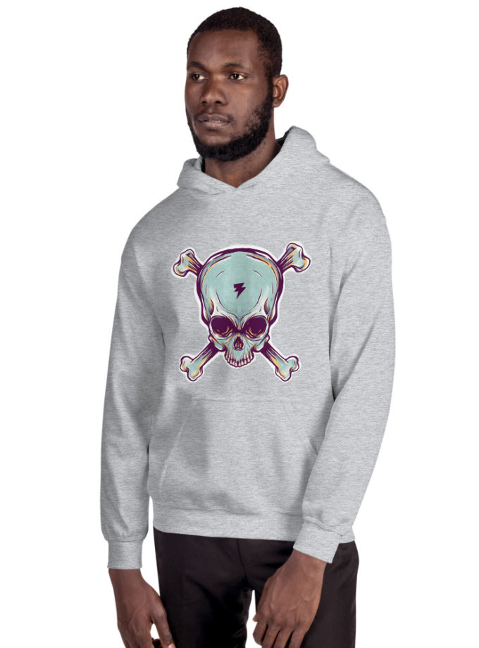 Skull Lightning - Unisex Hoodie